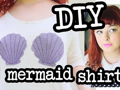 DIY Seashell Bra Mermaid Top | Make Thrift Buy #7