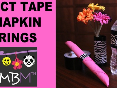 Duct Tape DIY Party Decorations - Make Your Own Napkin Rings