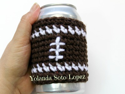 Easy to crochet can cozy - Fathers Day Gifts