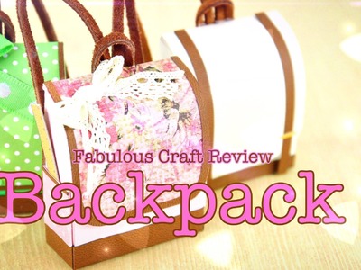 Fabulous Craft Review:  Doll Backpack