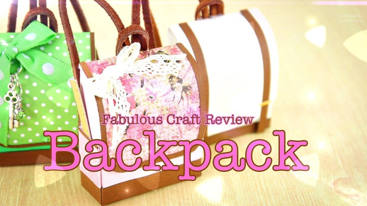 Fabulous Craft Review:  Doll Backpack