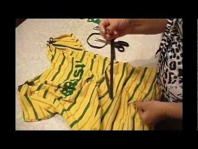 Fassagrassa - Customização de camiseta para a copa 2010 por Gracietti Muniz