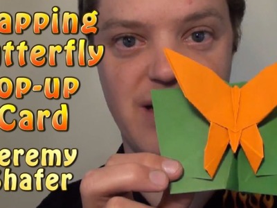 Flapping Butterfly Pop-up Card by Jeremy Shafer