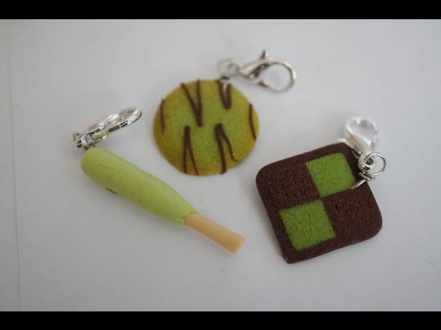 Green Tea Cookie Tutorial,  Polymer Clay Miniature Food Tutorial