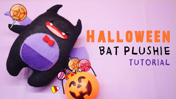 Halloween Bat Plushie Tutorial - Sorbet from Shining Hearts