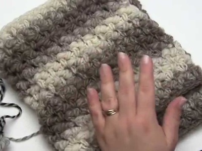 How to Crochet: Split Bullion Stitch and Squish (Right Handed)