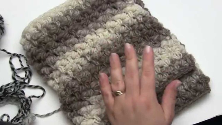 How to Crochet: Split Bullion Stitch and Squish (Right Handed)