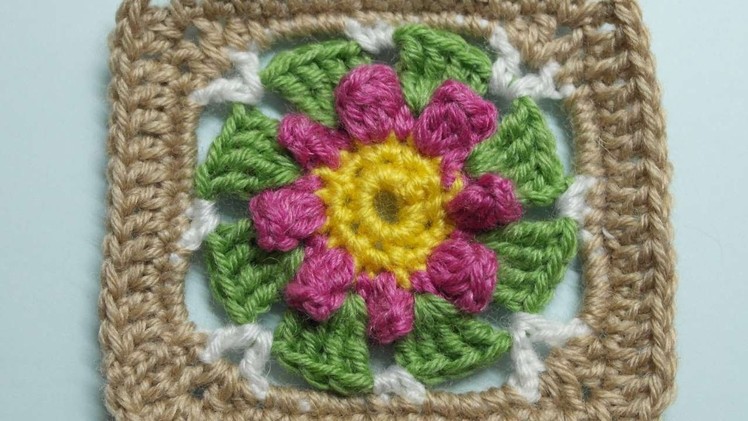 How To Make A Crochet Granny Square Blanket Motif - DIY Crafts Tutorial - Guidecentral