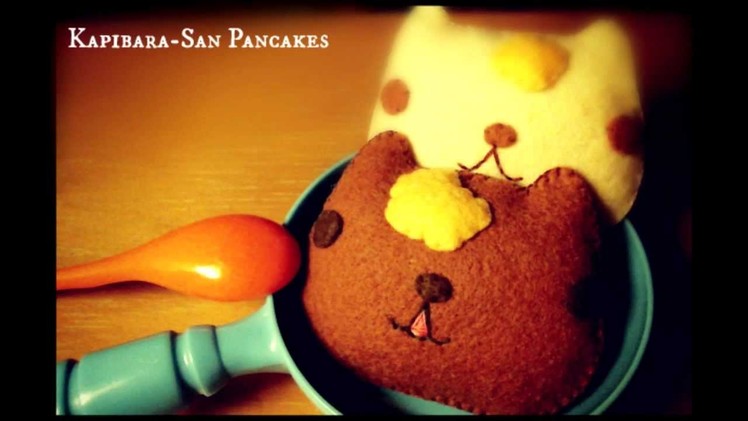 How To Make A Kapibara-San Pancake Plushie Tutorial