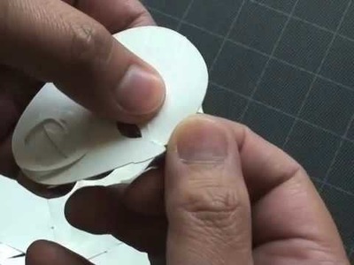 How to make a Kirigami Bunraku Samurai Finger-Key Puppet
