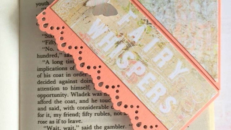 How To Make A Pretty Corner Bookmark - DIY Crafts Tutorial - Guidecentral