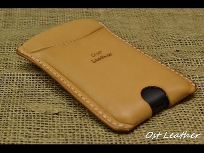 How to make a simple leather case for mobile phone
