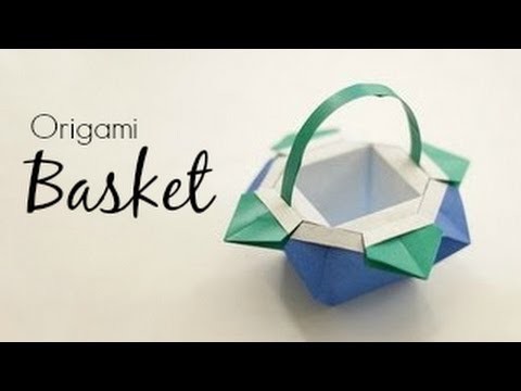 How to make an origami Basket