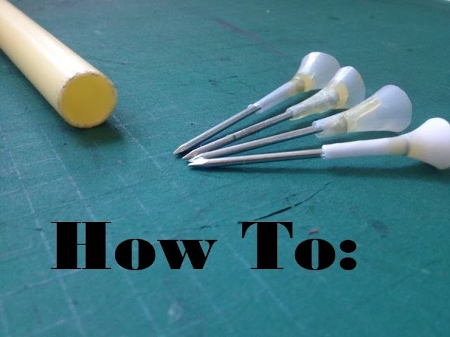 How to Make Darts for a Blowgun.Airgun