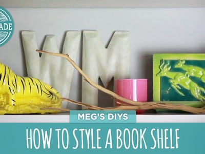 How To Style a Book Shelf - HGTV Handmade