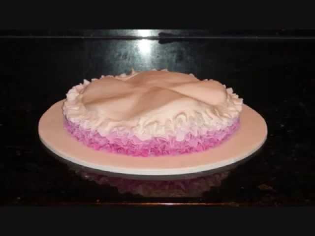 Making a Ballerina Cake