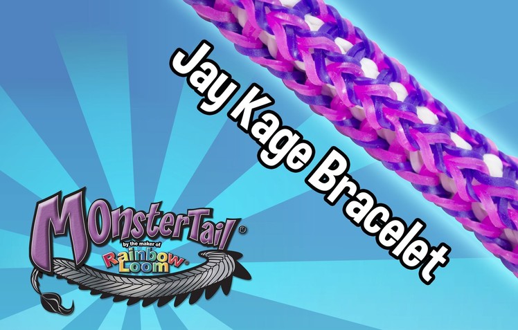 Monster Tail® Jay Kage Bracelet by the Maker of the Rainbow Loom