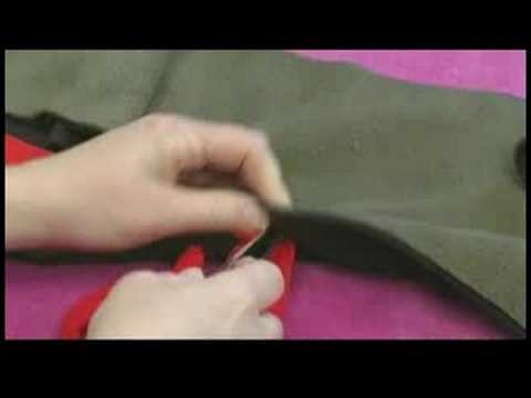 No-Sew Fleece Hat, Scarf & Pillow : Weaving a No-Sew Fleece Scarf