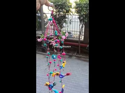 Paper quilling wind chime