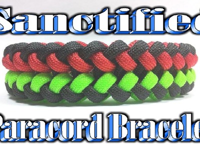 Paracord How To Make The Sanctified Bracelet By Terry Grossmann Tutorial By MrCoop