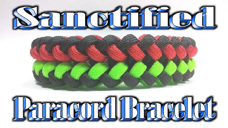 Paracord How To Make The Sanctified Bracelet By Terry Grossmann Tutorial By MrCoop