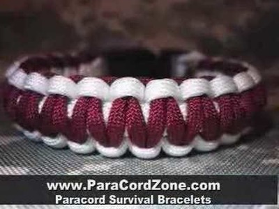 Paracord Survival Bracelets Made by active US soldier