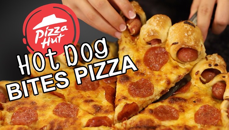 Pizza Hut Hot Dog Bites Crust Recipe Remake  |  HellthyJunkFood