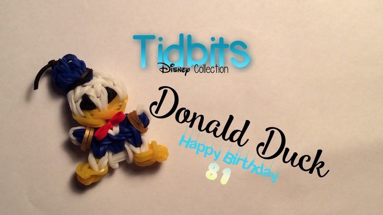 Rainbow Loom Donald Duck Charm | Tidbits Series