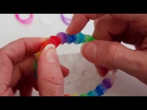 Rainbow Loom™  MonsterTail™  Gumdrop Bracelet Tutorial