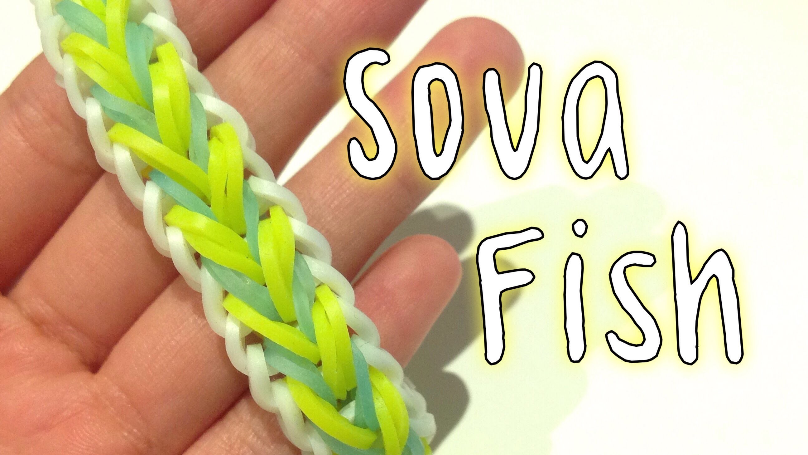 Rainbow Loom - Soua Fish - Mini Loom Tutorial