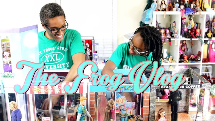 The Frog Vlog:  We Make a Doll Town