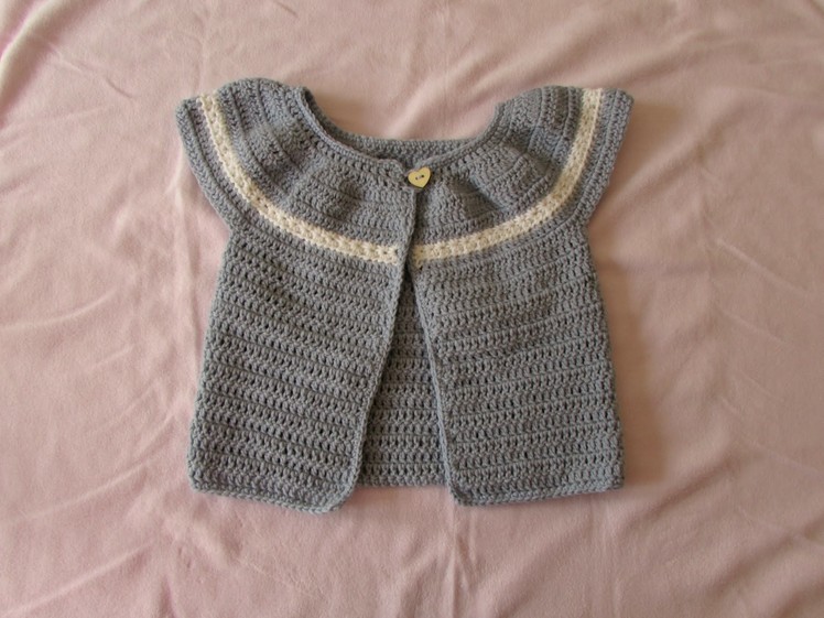 VERY EASY women's crochet star stitch cardigan. sweater. jumper tutorial