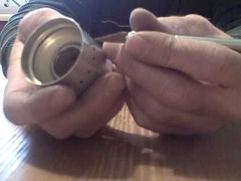 1- Making a small alcohol stove for a snowpeak