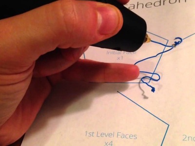 3Doodler first object, dodecahedron