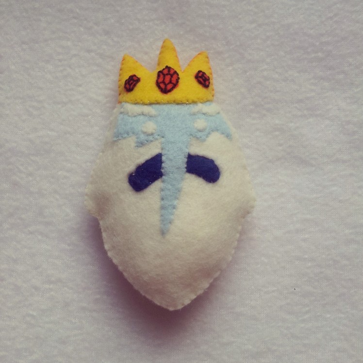 Adventure Time :How To Make Ice King Plushie Tutorial