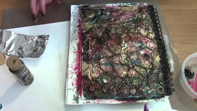Art Journal Cover - Creative process 'Lost Confessions', Episode1