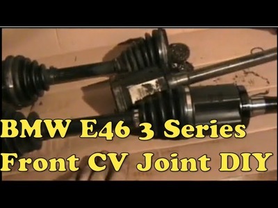 BMW Axle Replacement (E-46 AWD FRONT Axle) - MillerTimeBMW - DIY 7