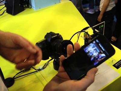 Controlling a dSLR with a Smartphone using Intel Galileo