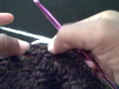 Crochet: Change color alternative - one sided
