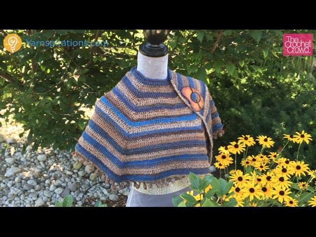 Crochet Cool Casual Shawl Tutorial