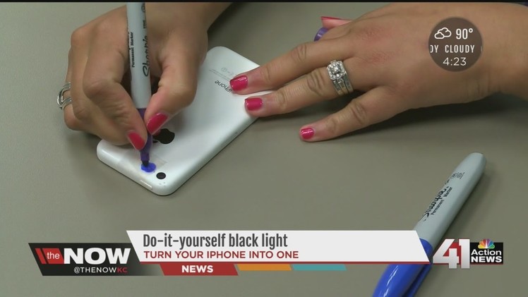 DIY Black light on your smartphone