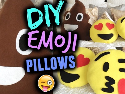 DIY Emoji Pillow | Valentines Day Gift