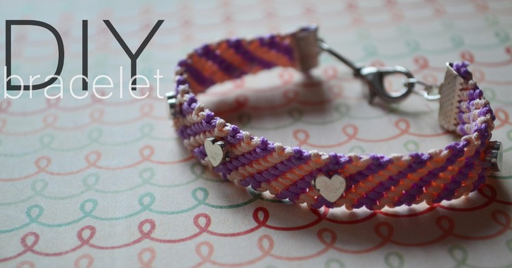 DIY : friendship bracelet