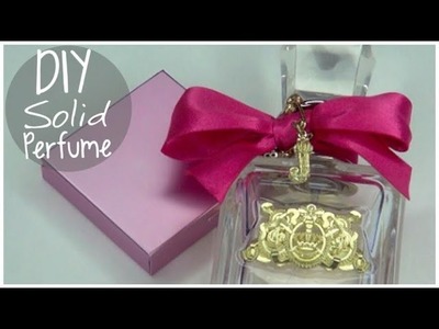 DIY Solid Perfume