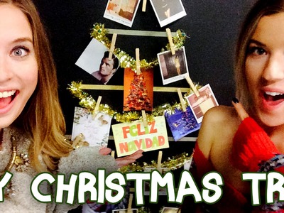 DIY Washi Tape Christmas Tree - Holiday Decor