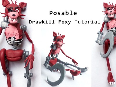 Drawkill Foxy Posable Figure Polymer Clay Tutorial