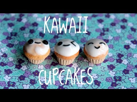 Easy kawaii cupcake tutorial!