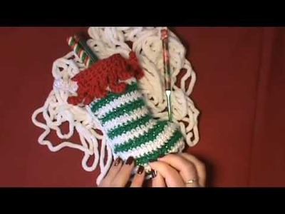 "Elf Stockings"-Video 1 of 2- Redheart.com