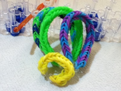Fishtail Loom Band Bracelet, Necklace Or Ring!