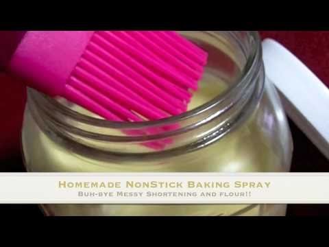 Homemade Non Stick Baking Spray